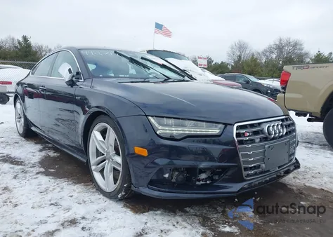 2016 Audi S7 4.0T z USA, uszkodzony, nr VIN WAUW2BFC2GN152566